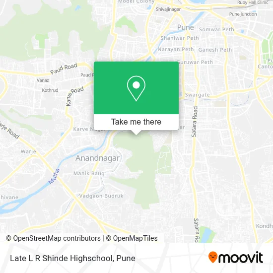 Late L R Shinde Highschool map