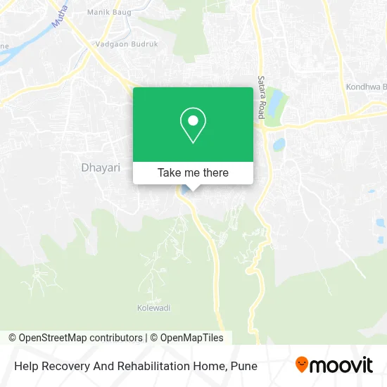 Help Recovery And Rehabilitation Home map