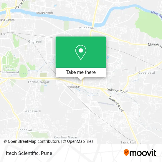 Itech Scientific map
