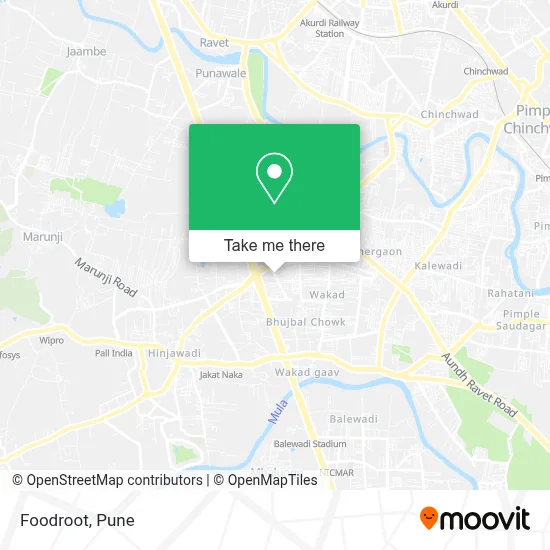 Foodroot map