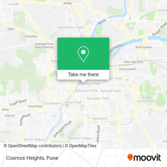 Cosmos Heights map