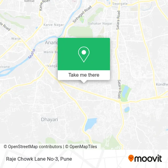Raje Chowk Lane No-3 map