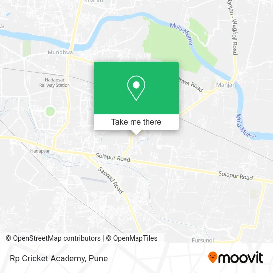 Rp Cricket Academy map