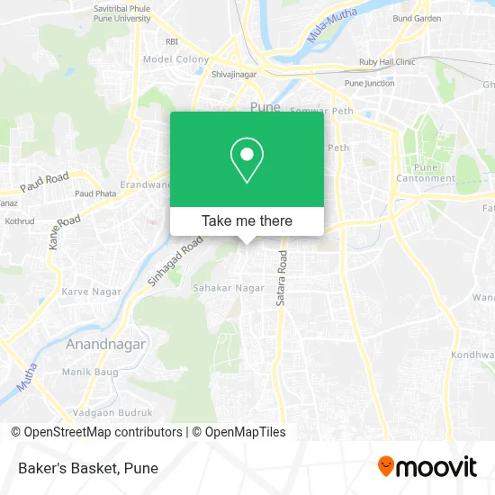Baker's Basket map