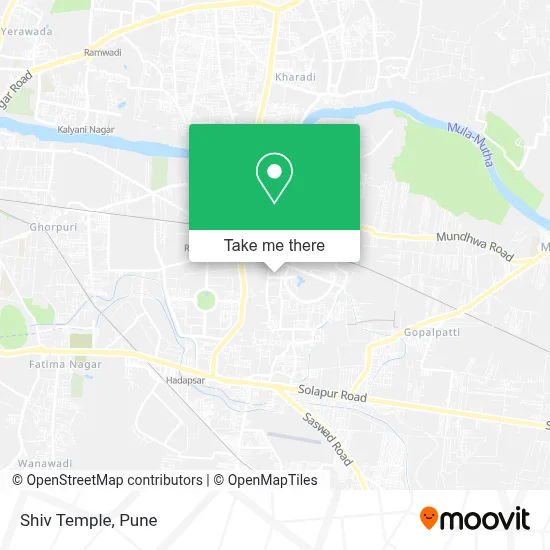 Shiv Temple map