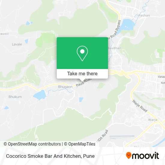 Cocorico Smoke Bar And Kitchen map