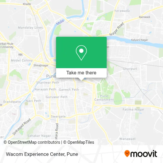 Wacom Experience Center map
