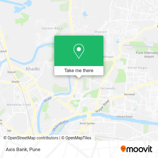 Axis Bank map