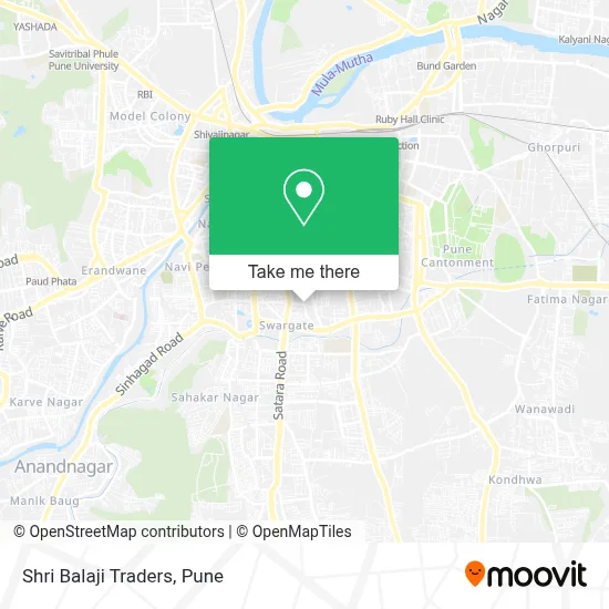 Shri Balaji Traders map