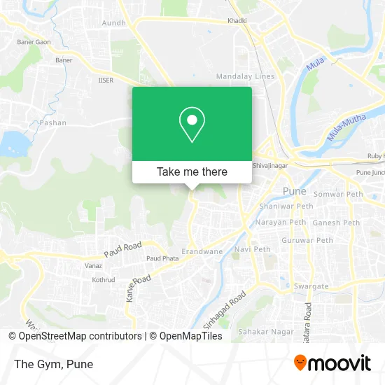 The Gym map