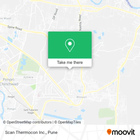 Scan Thermocon Inc. map