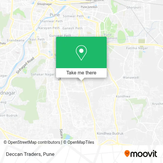 Deccan Traders map