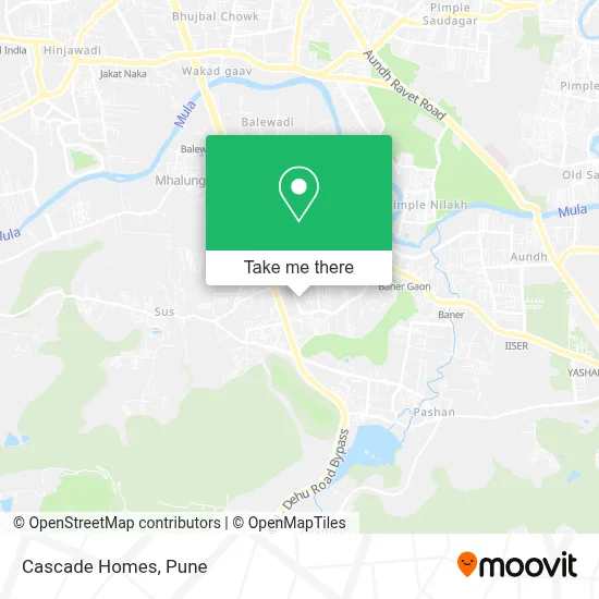 Cascade Homes map