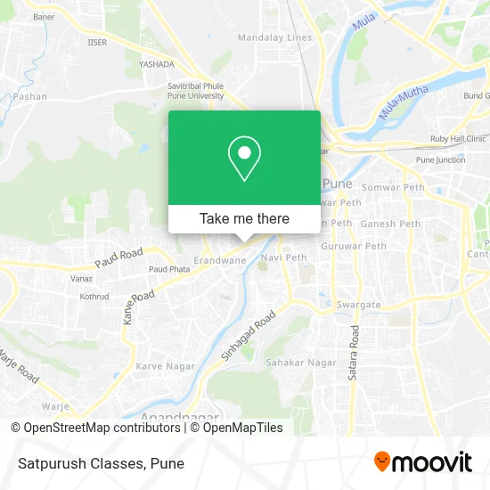 Satpurush Classes map