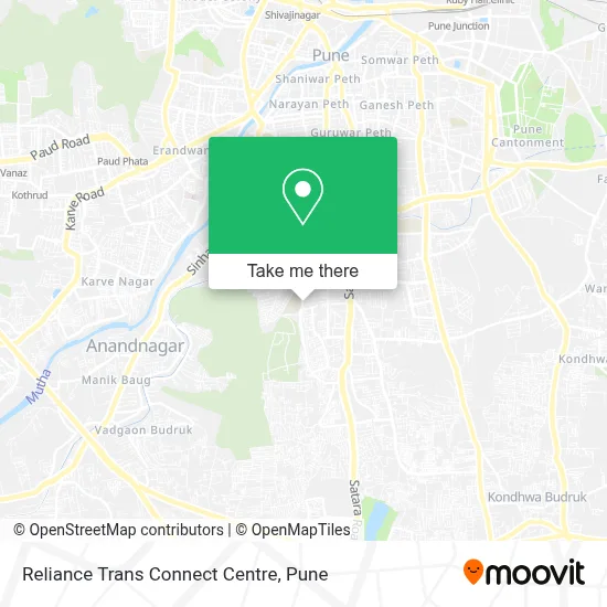 Reliance Trans Connect Centre map