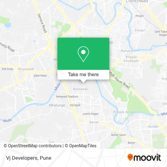 Vj Developers map