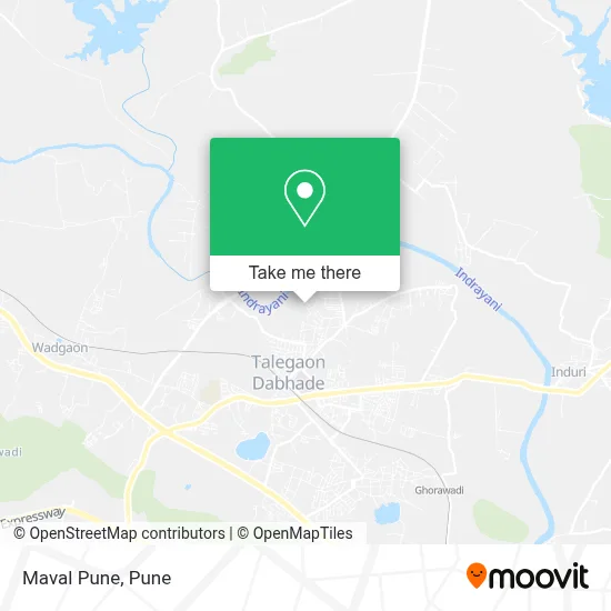 Maval Pune map