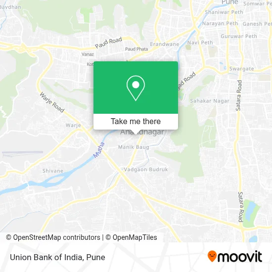 Union Bank Of India map