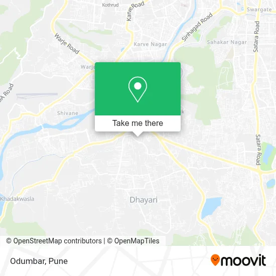 Odumbar map