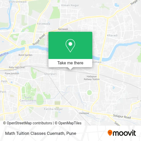 Math Tuition Classes Cuemath map
