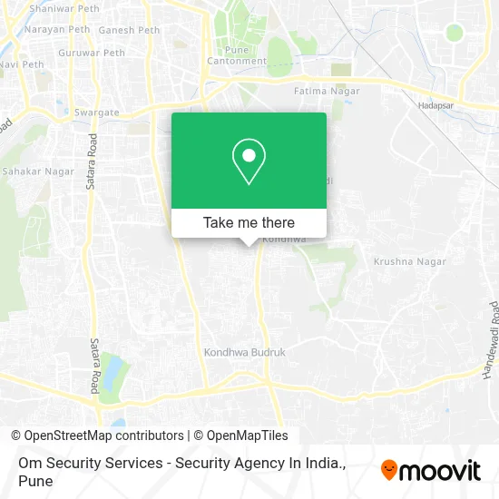 Om Security Services - Security Agency In India. map