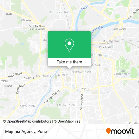 Majithia Agency map