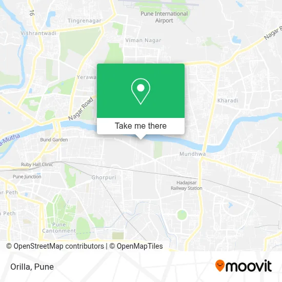Orilla map