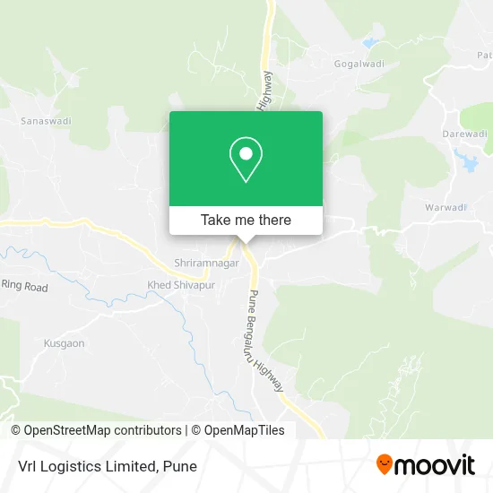 Vrl Logistics Limited map