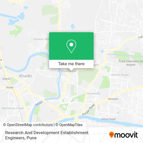 Research And Development Establishment Engineers map