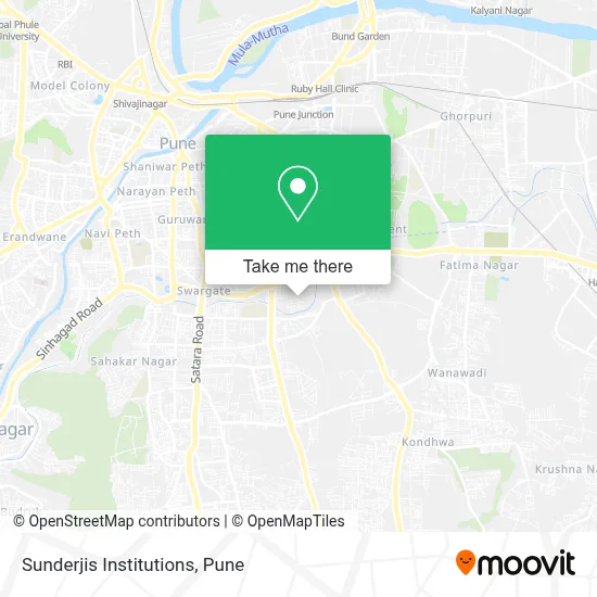 Sunderjis Institutions map