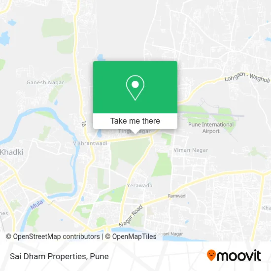 Sai Dham Properties map