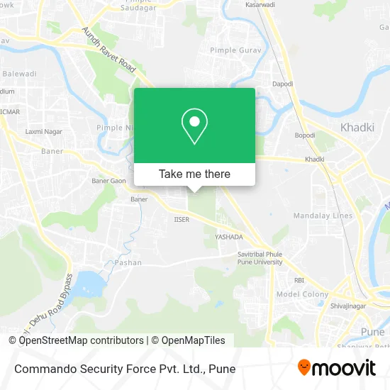 Commando Security Force Pvt. Ltd. map