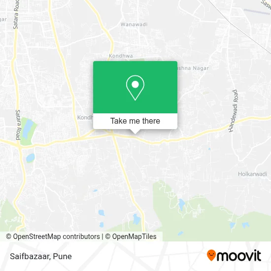 Saifbazaar map