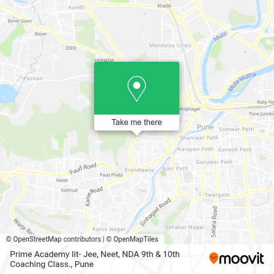 Prime Academy Iit- Jee, Neet, NDA 9th & 10th Coaching Class. map