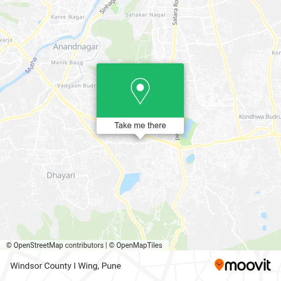 Windsor County I Wing map