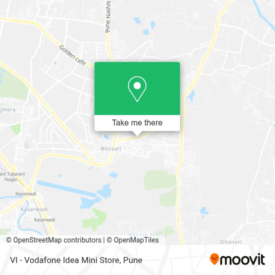 VI - Vodafone Idea Mini Store map