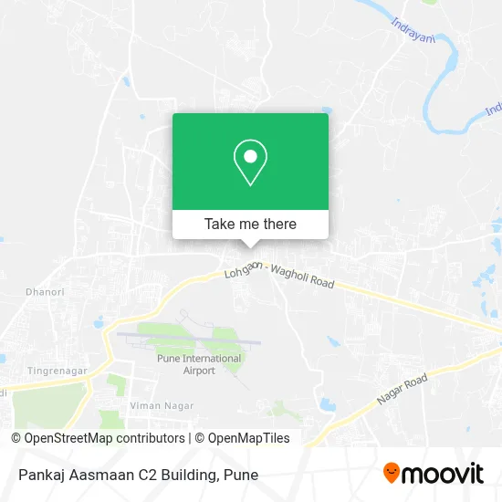 Pankaj Aasmaan C2 Building map
