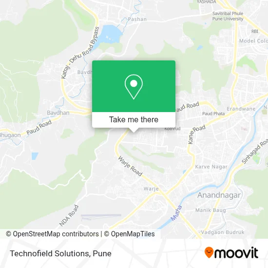 Technofield Solutions map