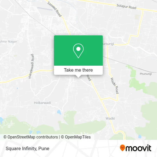 Square Infinity map