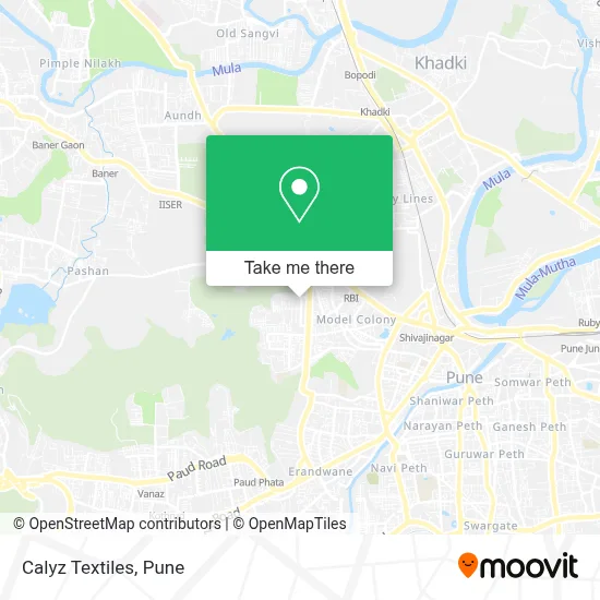 Calyz Textiles map