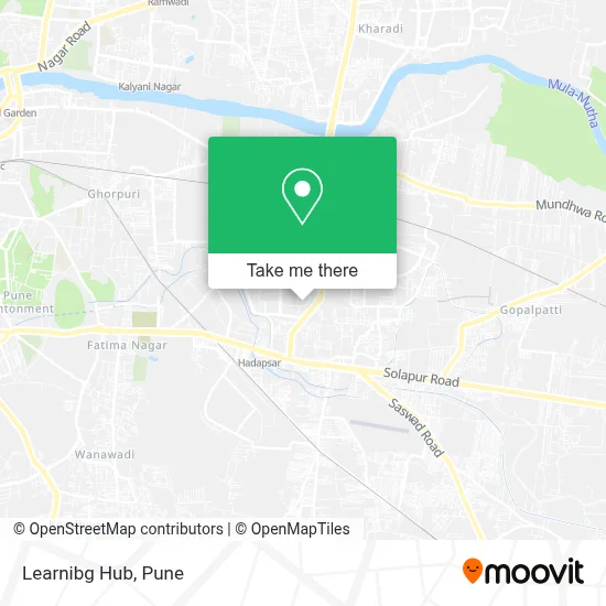 Learnibg Hub map