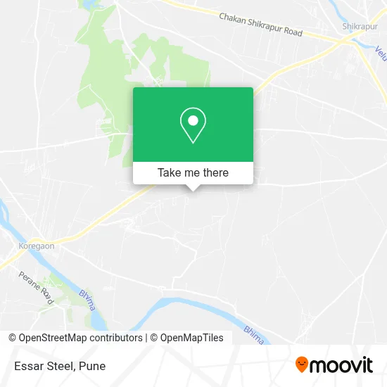Essar Steel map