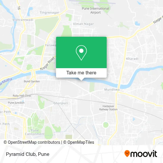 Pyramid Club map