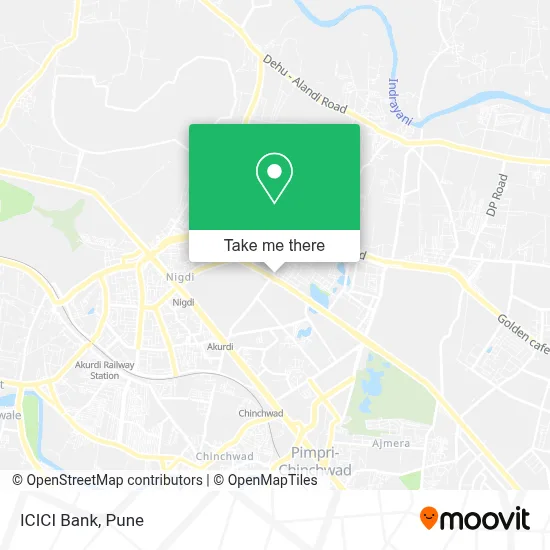 ICICI Bank map