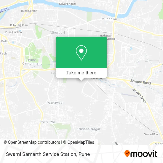 Swami Samarth Service Station map