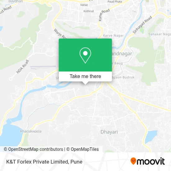 K&T Forlex Private Limited map