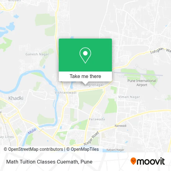 Math Tuition Classes Cuemath map