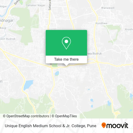Unique English Medium School & Jr. College map