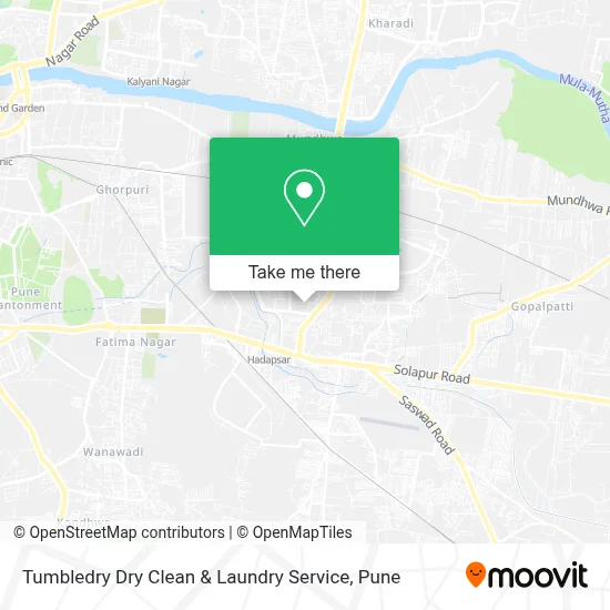Tumbledry Dry Clean & Laundry Service map