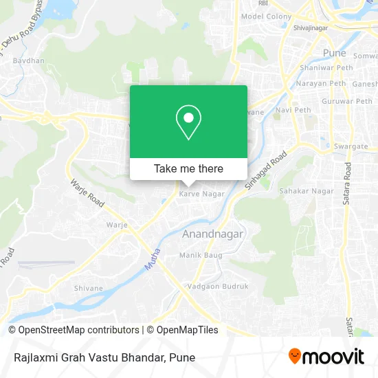Rajlaxmi Grah Vastu Bhandar map